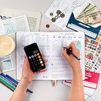 Clever Fox Budget Planner Pro with Cash Budgeting Envelopes, Gray - Image 6