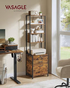 VASAGLE File Cabinet, Home Office Filing Cabinet, 3 Drawers - Image 3