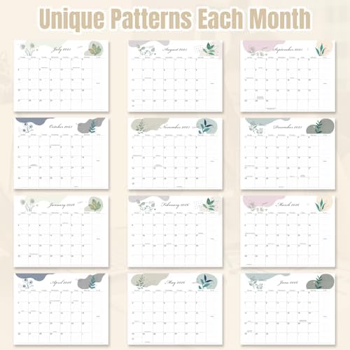 Desk Calendar 2026-2027 with Desktop Mat,22x17'' Large Desktop Pad Calendar - Image 5