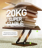 Book Stand with Light, 360° Rotating Holder with Page Clip, Ergonomic - Image 7