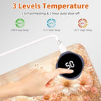 Heated Desk Pad & Mouse Pad, 3 Heat Levels, 3-Hour Auto Shut-Off - Image 5