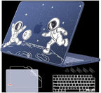 4-in-1 Hard Case for 2026 MacBook Neo 13 (A3404), Astronauts by WelcomeViseNewitems
