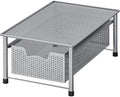 Simple Houseware Stackable Cabinet Basket Drawer Organizer, Silver by SimpleHouseware
