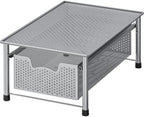 Simple Houseware Stackable Cabinet Basket Drawer Organizer, Silver by SimpleHouseware