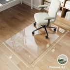 Koonmi Glass Chair Mat for Carpet, 30"x50" Thick Office Chair Mat - Image 3