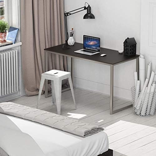 SHW Mission 48-Inch Home Office Computer Desk, Espresso - Image 2