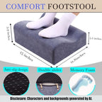 Work Foot Rest Under Desk,Comfort Foot Rest for Couch - Image 5