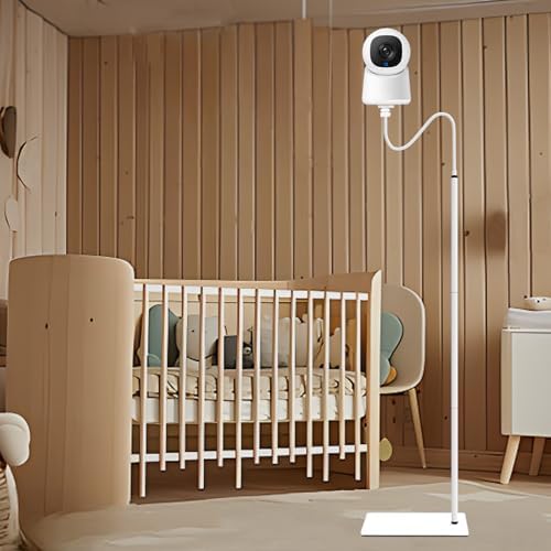 Baby Monitor Floor Stand Holder Mount Compactible for eufy E20,E21,E30, Indoor Cam S350,Spaceview E110, Spaceview pro E210,E220 - Image 4