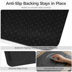 Magnetic Desk Mat System with Wrist Support 80×40cm, Premium Leather Desk Pad with Magnetic Accessories, Waterproof Non-Slip Desk Organizer for Office & Gaming - Image 6