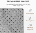 Anji Mountain 60" x 48" Bamboo Office Chair Mat for Carpet & Hardwood Floor - Image 6
