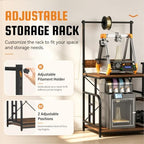 3D Printer Stand with Filament Storage Rack, Power Outlet, Spool Holder - Image 5