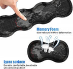 Ergonomic Keyboard Wrist Rest & Mouse Pad Wrist Rest Set, Large XXL Gaming Mousepad 31.5"x 11.8", Memory Foam, Easy Typing Pain Relief, Multifunctional Desk Mat for Office & Home, World Map Pattern - Image 4