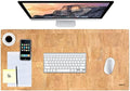 Corkor Cork Desk Pad – Table Mat - Vegan Leather – Cruelty Free – Eco Friendly - Light Brown by Corkor