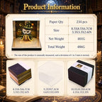 Time Piece Calendar 2027, 3D Sticky Notes Magic Owl Weekly Desk Calendar - Image 2
