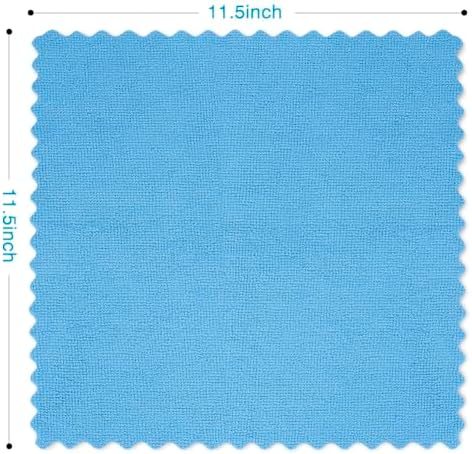 Orighty Microfiber Cleaning Cloth Bulk, 150 Pack Shop Towels 12x12 in, Blue - Image 6