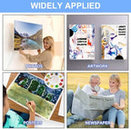 Sherr 20 Pcs 18 x 24 Inches Rigid Print Protectors Clear Hard Plastic Sheet Protectors Poster Sleeves for Protect Store and Display Photographs, Prints and Documents - Image 6