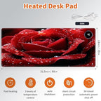 Heated Desk Pad & Mouse Pad, 3 Heat Levels, 3-Hour Auto Shut-Off - Image 2