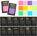 Motipuns 72 Pcs Christmas Appreciation Gifts Bulk Black Sticky Note Holder by Motipuns