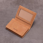 HISCOW Full Grain Leather Business Card Holder Case - Image 7