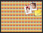 PinPix 40x30 inch Cork Bulletin Board. This Decorative Framed Pin Board Comes with Abstract Pattern in Color Design and Satin Black. Ideal for Home, Office Decor or School (PinPix-564) by PinPixBulletinBoards