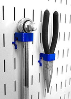 Wall Control Slotted Tool Board Workstation Accessory Kit Pegboard and Slotted Tool Board – Blue (Pack of 3) - Image 6