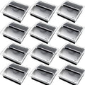 Pop Up Sticky Note Dispenser Sticky Note Holder Pop Up Note Dispenser Transparent Top for 3 x 3 Inch Sticky Notes School Office Home Store Black Base Clear Top (12) by AUECOOME