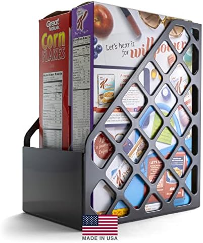 Officemate Recycled Large Magazine File, Black, 6 Each (26083) - Image 3