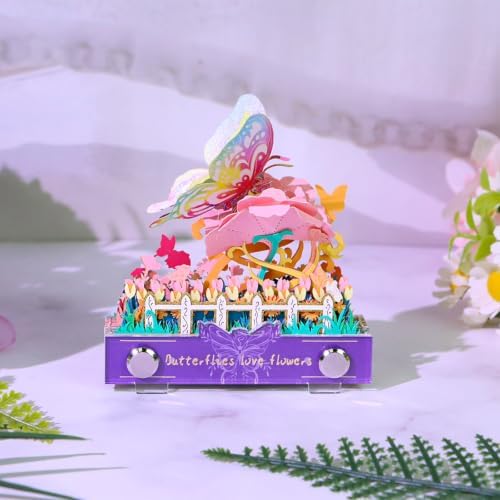 2027 3D Paper Carving Desk Calendar With LED Light - Image 5