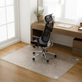 GLSLAND 36"x46" Tempered Glass Chair Mat – Checkered Patterned by GLSLAND