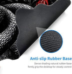 Desk Mat, Mouse Pad with Wrist Rest, 4-in-1 Large Mouse Pads for Desk, Ergonomic Mouse Pad and Keyboard Wrist Rest Gaming Keyboard Mat for Office,Snake and Roses - Image 3