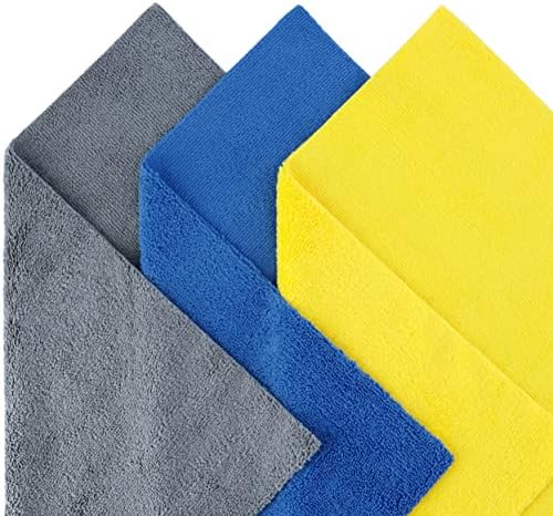 POLYTE Microfiber Cleaning Towel Ultrasonic Cut Edgeless, 16x16 in, 24 Pack - Image 2