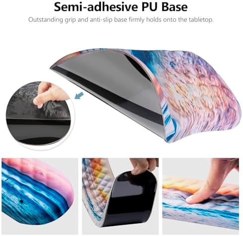 Ergonomic Mouse Pad with Wrist Support and Keyboard Wrist Rest Set - Image 4