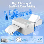 Thermal Shipping Label Printer 4x6 Bluetooth Label Maker for Small Business - Image 2
