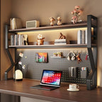 Desk Shelf 2-Tier Desktop Organizer 45.3" L,Desk Hutch Storage Rack by Unknown