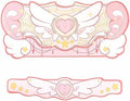 GeekShare Kawaii Mouse Pad Wrist Rest Support Set - Non-Slip Rubber Base Desk Mat and Memory Foam Wrist Rest for Keyboard and Mouse,Perfect for Gaming,or Home Office Work - Star Wings Series by GEEKSHARE