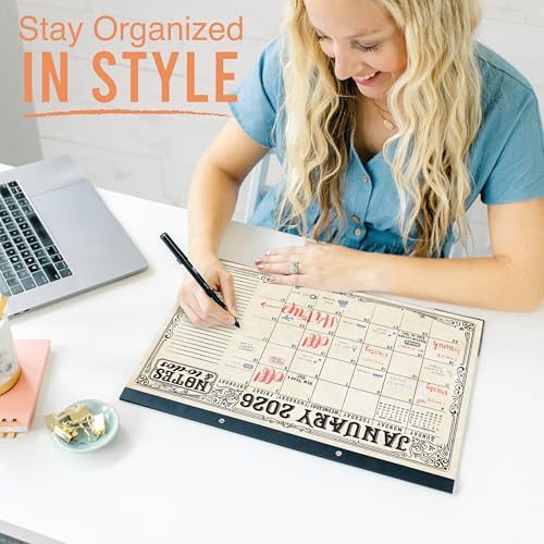 Large Teacher Desk Calendar 2026-2027 - Desktop Calendar 2026 - Image 2