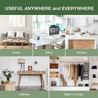 2-pc Stackable Storage Drawers - See-Through Wooden Storage Cabinets - 2-Level Desktop Organizing Cabinet with 3 Drawers - Solid Wood Storage Box with Display & Metal Handles… - Image 7