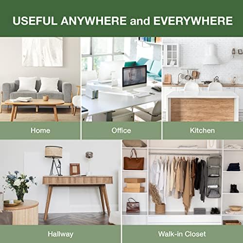 2-pc Stackable Storage Drawers - See-Through Wooden Storage Cabinets - 2-Level Desktop Organizing Cabinet with 3 Drawers - Solid Wood Storage Box with Display & Metal Handles… - Image 7