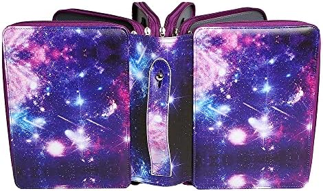 250 Slots Pencil Case 5-Layer Zipped Holder w/Handle - Image 4