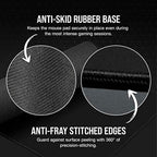 Corsair MM350 PRO Spill-Proof Cloth Gaming Mouse Pad – Extended XL – Black - Image 6
