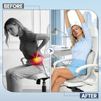 Memory Foam Seat Cushion for Office Chair and Car Seat - Image 5