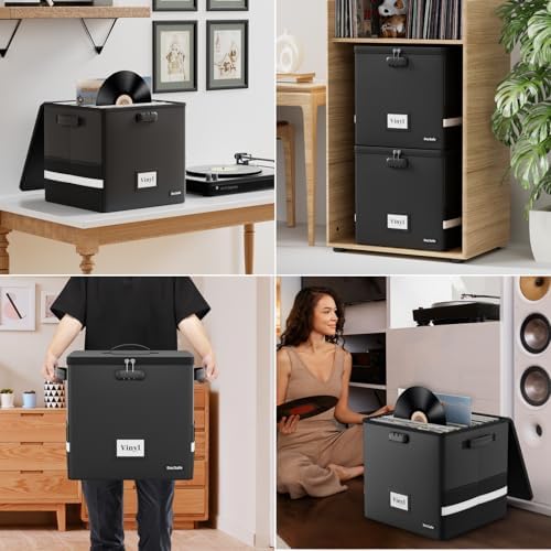 DocSafe 5200°F Fireproof Vinyl Record Storage Box with Combination Lock - Image 5
