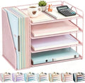gianotter 4-Tier Paper Organizer With Magazine Holder by gianotter