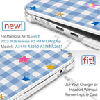 May Chen Case for M5/M4/M3/M2 MacBook Air 13 inch Case 2026-2022 Release - Image 3