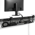 VIVO Black Clamp-on 36 in Mesh Net Cable Management Holder, DESK-AC36MH by VIVO