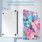 Mektron Case for 13.8" Microsoft Surface Laptop 7 Windows 11 AI PC 2024 Surface Laptop 13.8 Inch Cover Fits Model 2036, Keyboard Cover +Screen Protector +Dust Plugs,Hand-Painted Flowers - Image 4