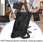 Scnioy Case for Samsung Galaxy Tab A11+ Plus / A9+ 11 Inch 2025/2023, Black - Image 6