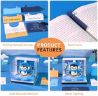 Ice and Snow Penguins 3D Memo Pad, 3D Calendar 2027, Time Piece Calendar - Image 5