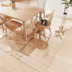 Tempered Glass Chair Mat for Carpet 55"x36", Floor Protector - Image 4