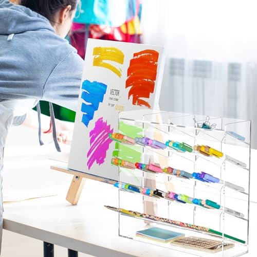 MotiMind Acrylic Pen and Marker Organizer for 250 Markers - Image 5